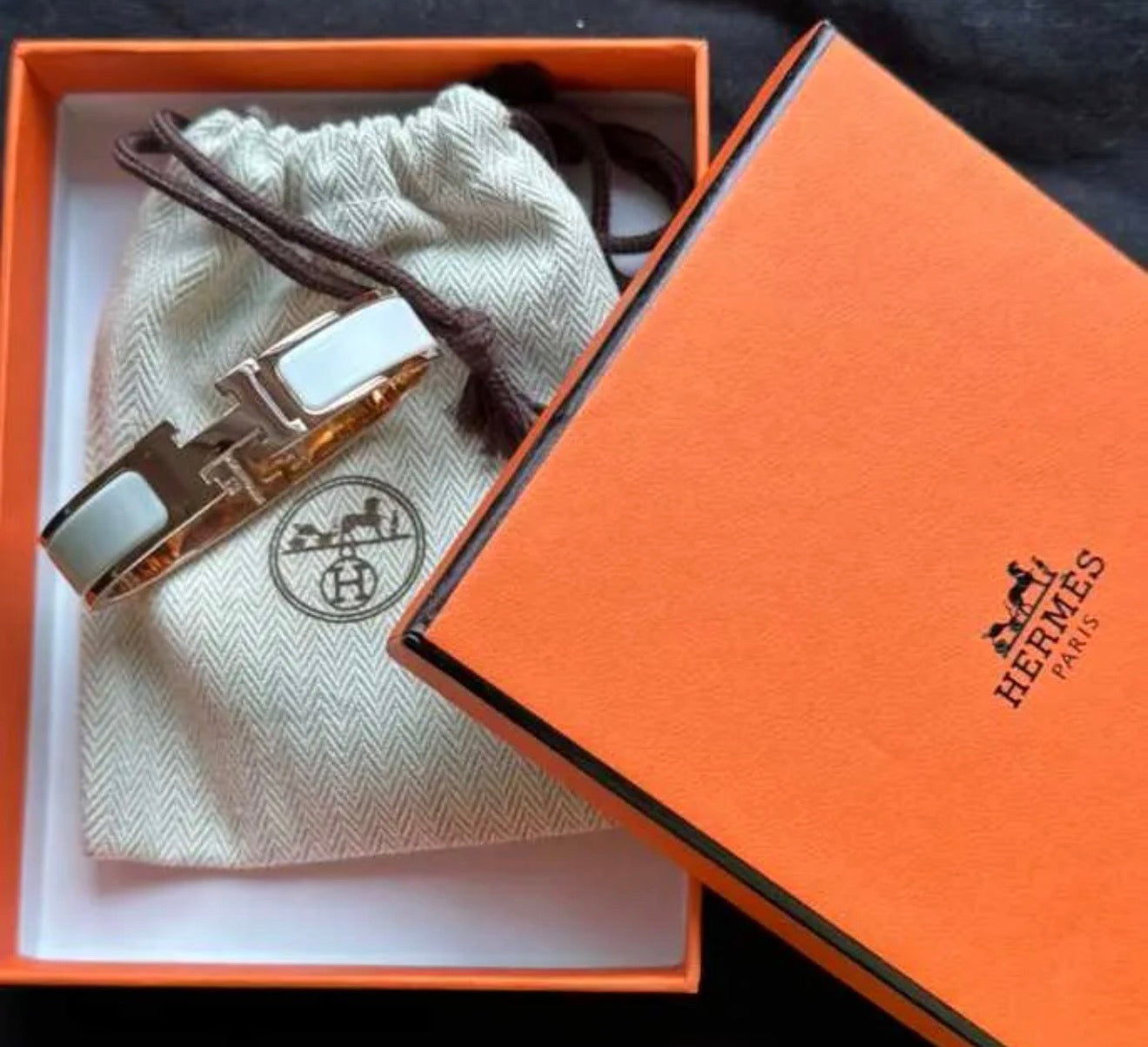 Hermes Inspired Cuff